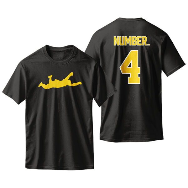 Vintage Number 4 Tee